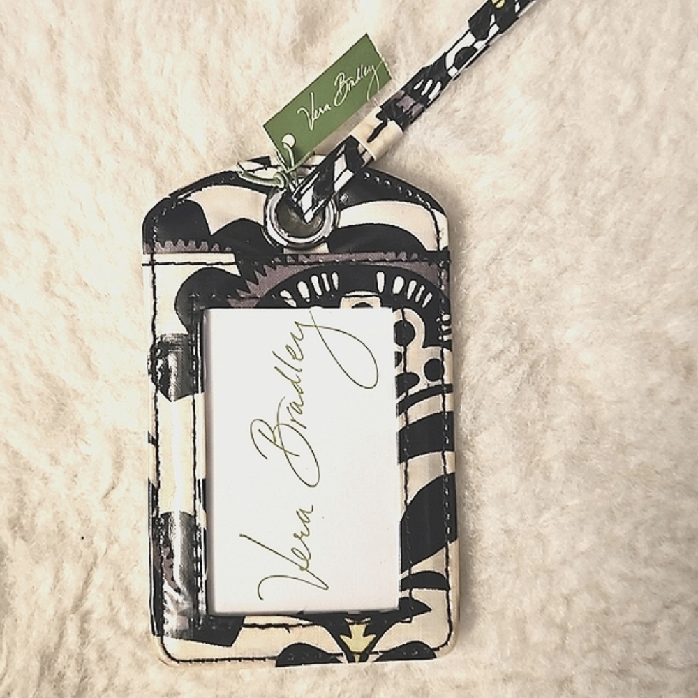 Vera Bradley Fanfare LUGGAGE TAG NWT.